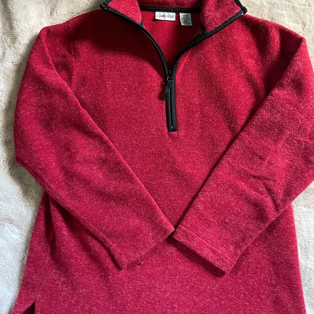 Red Pull-over Fleece